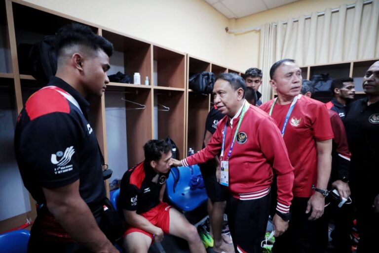 Menpora Amali Beri Semangat Meski Timnas U-23 Tak Lolos ke final Sepakbola SEA Games 2021 Vietnam