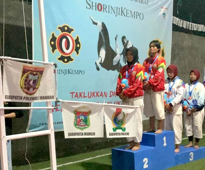 Kempo Polman Sabet Enam Medali Emas pada Ajang Porprov Sulbar