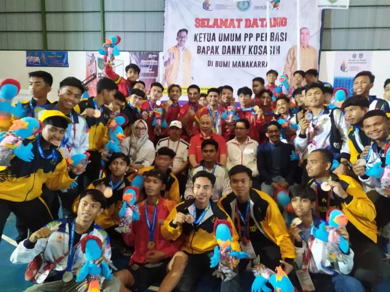 Basket 5×5 Putra Berakhir, Polman Emas, Majene Perak dan Mateng Perunggu