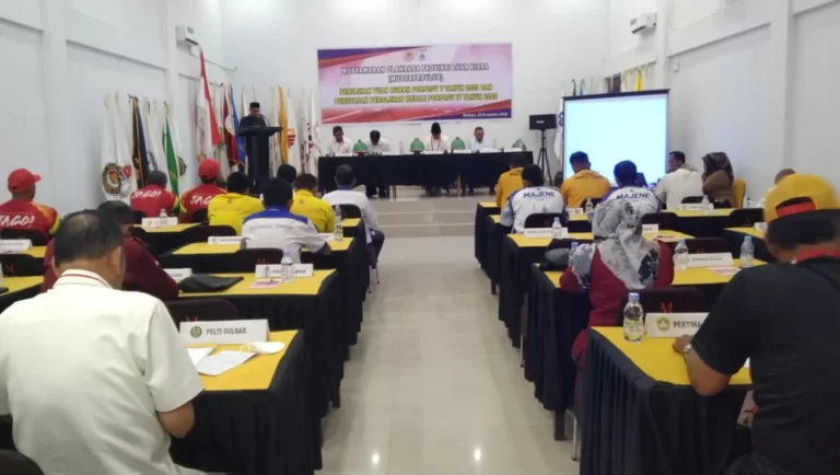KONI Sulbar Tetapkan Mateng Tuan Rumah Porprov Sulbar V 2026
