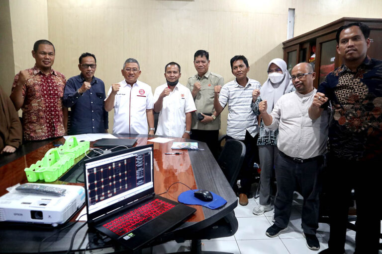 Pertemuan Pengurus KONI Sulbar dengan Dinas PU dan TR Sulbar