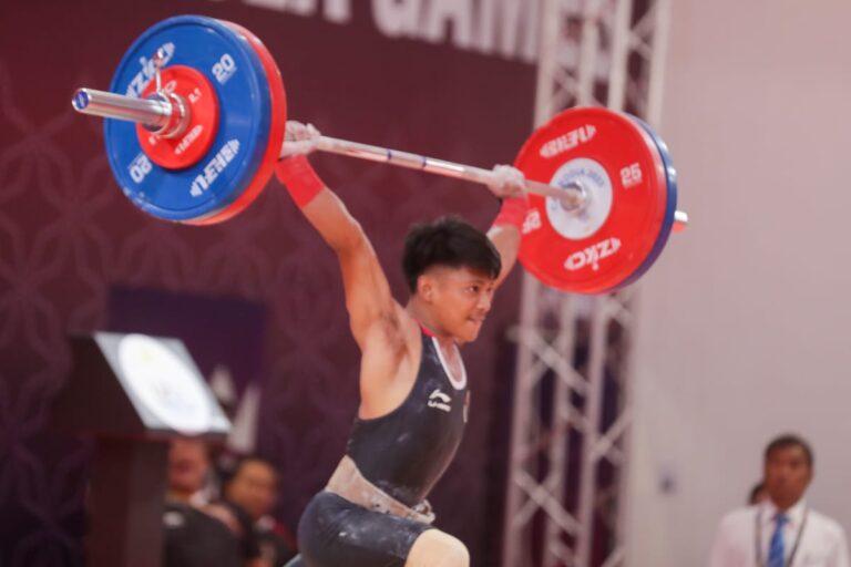 SEA Games 2023 Kamboja, Muhammad Husni Persembahkan Medali Perunggu dari Cabor Angkat Besi