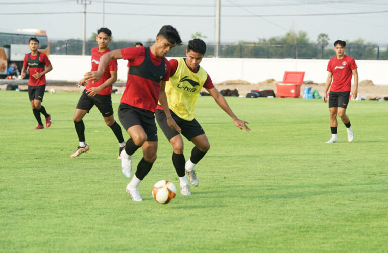 Garuda Nusantara Matangkan Permainan jelang lawan Myanmar di SEA Games 2023
