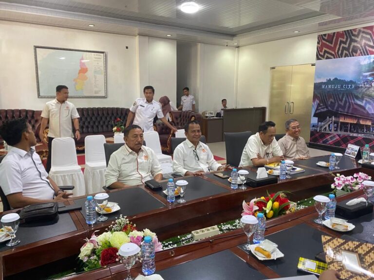 Audensi KONI Bersama PJ Gubernur Sulbar Menghadapi BK-PON XXI 2024