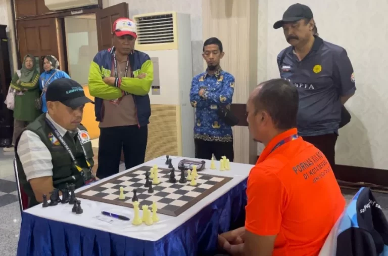 Cabor Catur Sulbar Raih Medali Perak pada Ajang Pornas Korpri 2023