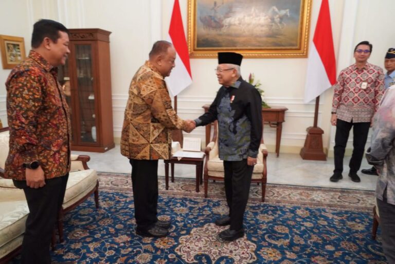 Terima Audiensi KONI Pusat, Wapres RI Dukung Program Pembinaan Olahraga Prestasi