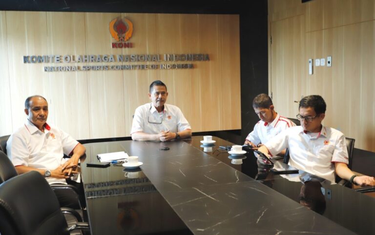KONI Pusat Gelar Rapat dengan Bidang Media dan Humas Cabang Olahraga