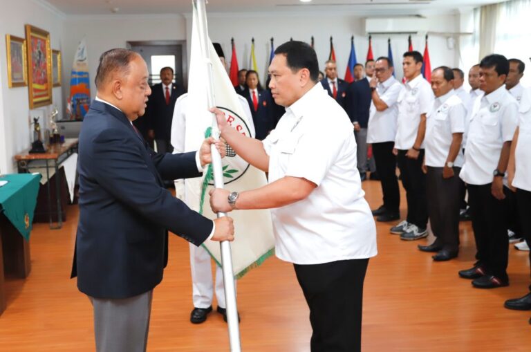 Resmi Dilantik sebagai Ketum PP.PESTI, Brigjen Pol Dr. Awal Chairuddin Ditugaskan Sosialisasikan Soft Tennis