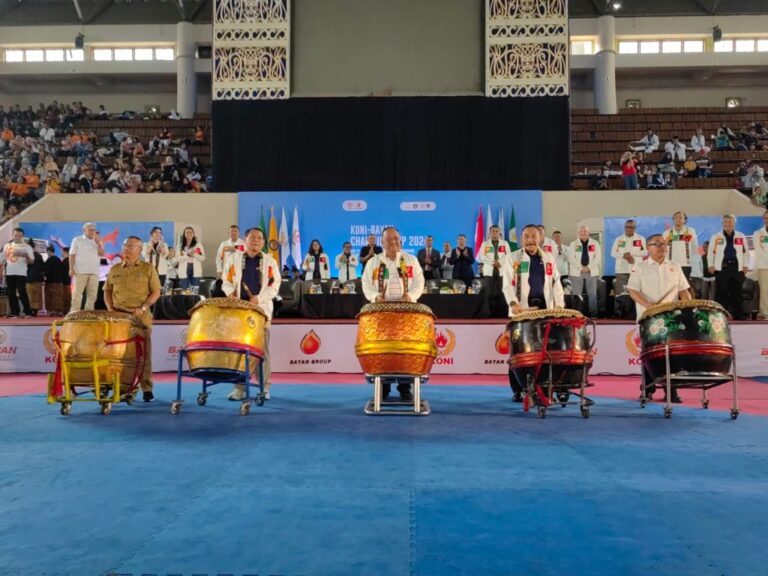 Ketum KONI Pusat Resmi Membuka KONI – Bayan Championship I 2024
