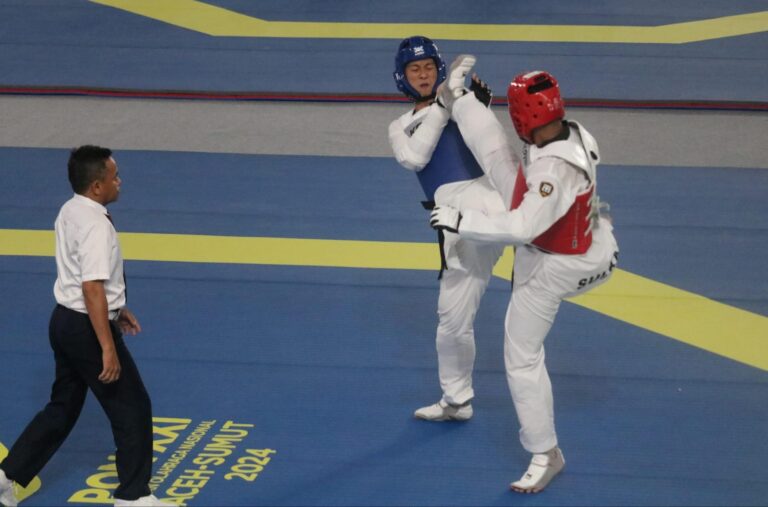 Langkah Abdul Chaliq Terhenti, Atlet Taekwondo Sulbar Dirujuk ke Rumah Sakit Akibat Cidera Parah Saat Tanding