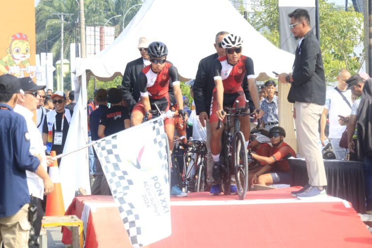 Hadapi Lawan Kuat, Pebalap Sepeda Sulbar Masih Punya Harapan