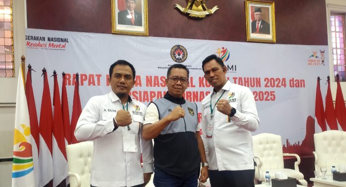 Kadispora Sulbar Hadiri Rakernas KORMI dan Persiapan FORNAS VIII NTB 2025