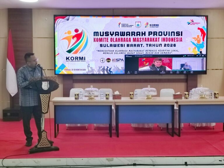 Buka Musprov KORMI Sulbar, Kadispoparekraf Tekankan Pentingnya Olahraga Inklusif dan Berbasis Budaya